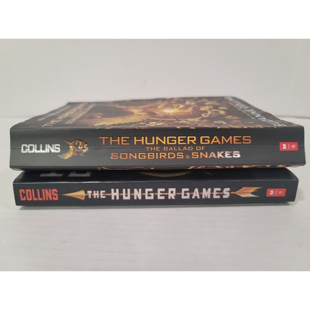Hunger games books ballad of songbirds & snakes, hunger games set of two books